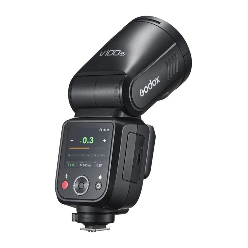 Flash Godox V100-C / Canon / Preto_1