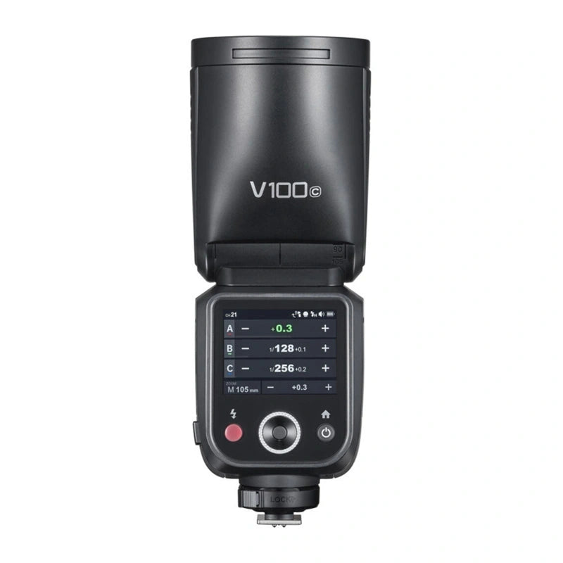 Flash Godox V100-C / Canon / Preto_4