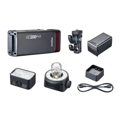 Flash Godox AD200 Pro II / Preto_0