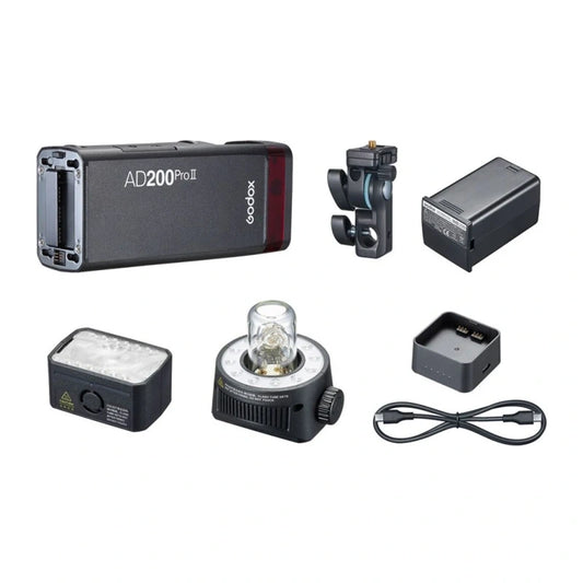 Flash Godox AD200 Pro II / Preto_0