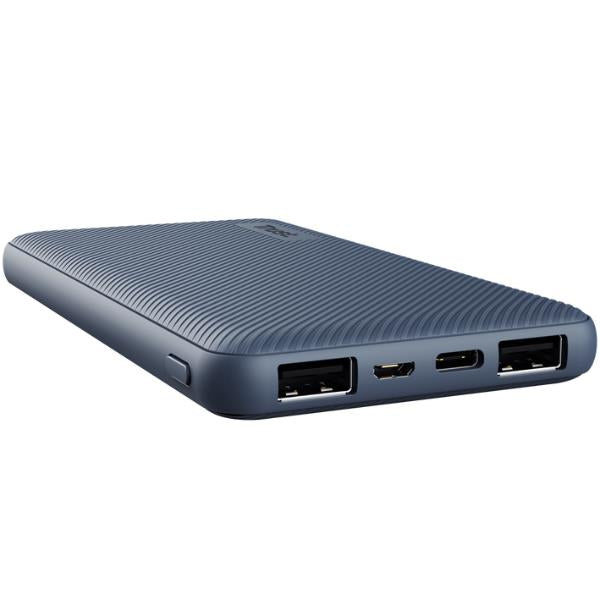 PRIMO POWERBANK ULTRASOTTILE DA 10.000 MAH - OLTRE 50% MATERIALE RICICLATO - BLU_1