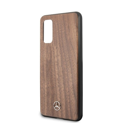 Mercedes MEHCS62VWOLB S20 G980 hard case brązowy/brown Wood Line Walnut_2