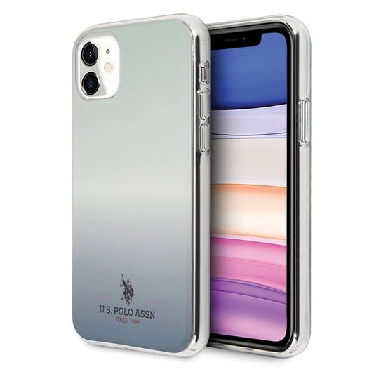 US Polo USHCN61TRDGLB iPhone 11 niebieski/blue Gradient Pattern Collection_0