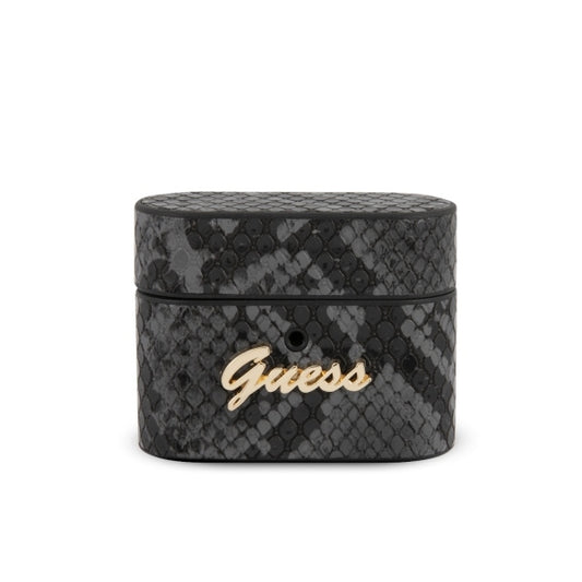 Guess GUACAPPUNSSMLBK AirPods Pro cover black/black Python Collection_0