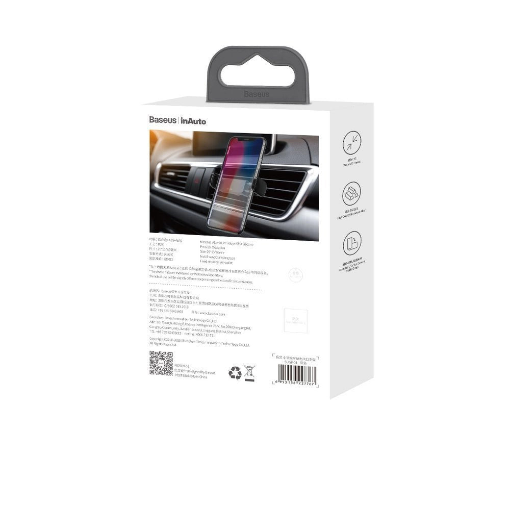 Baseus car phone holder for air vent black (SUGP-01)_10