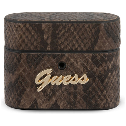 Guess GUACAPPUSNSMLBR AirPods Pro cover brown/brown Python Collection_0