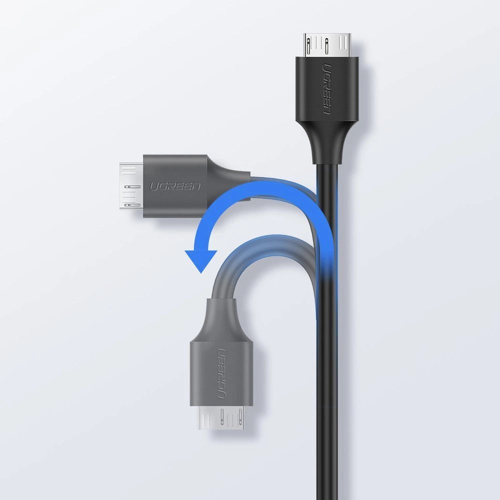 Ugreen cable USB Type C - micro USB Type B SuperSpeed ​​3.0 1m black (US312 20103)_9