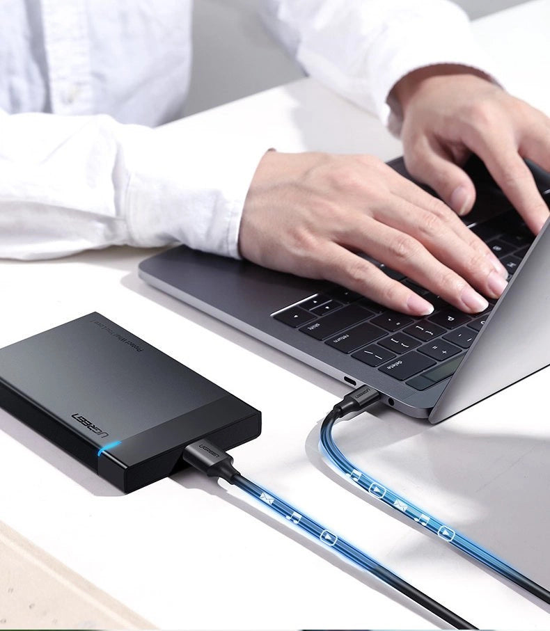 Ugreen cable USB Type C - micro USB Type B SuperSpeed ​​3.0 1m black (US312 20103)_6