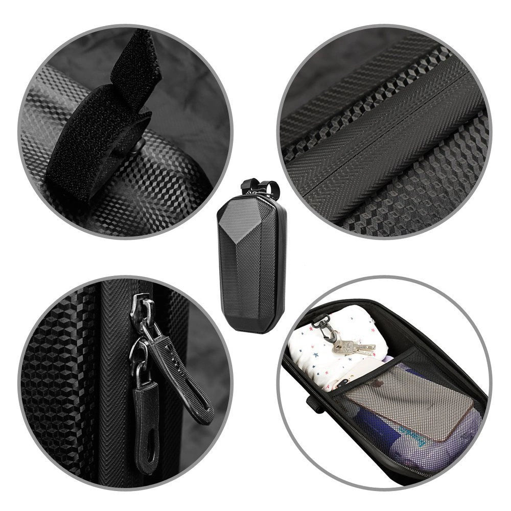 Wozinsky waterproof scooter handlebar bag 4l handlebar bag black (WSB2BK)_29