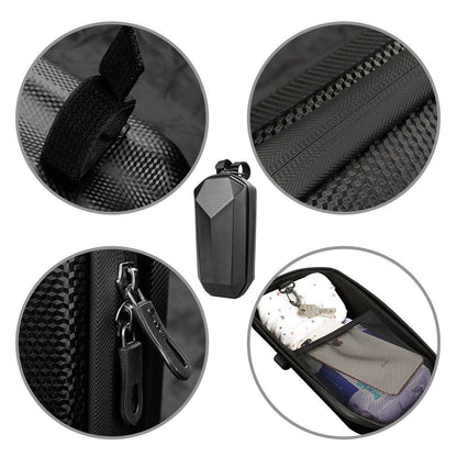 Wozinsky waterproof scooter handlebar bag 4l handlebar bag black (WSB2BK)_29