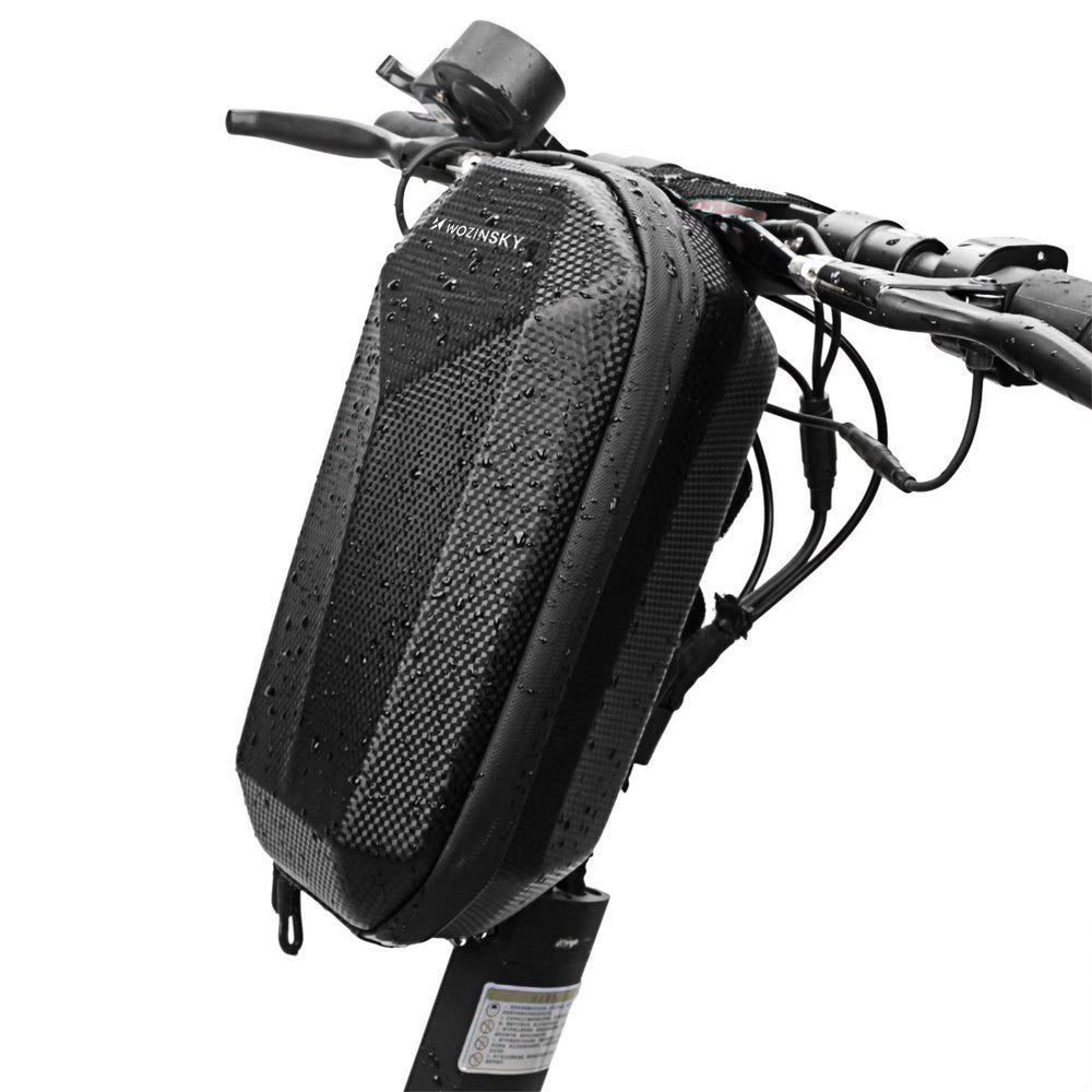 Wozinsky waterproof scooter handlebar bag 4l handlebar bag black (WSB2BK)_33
