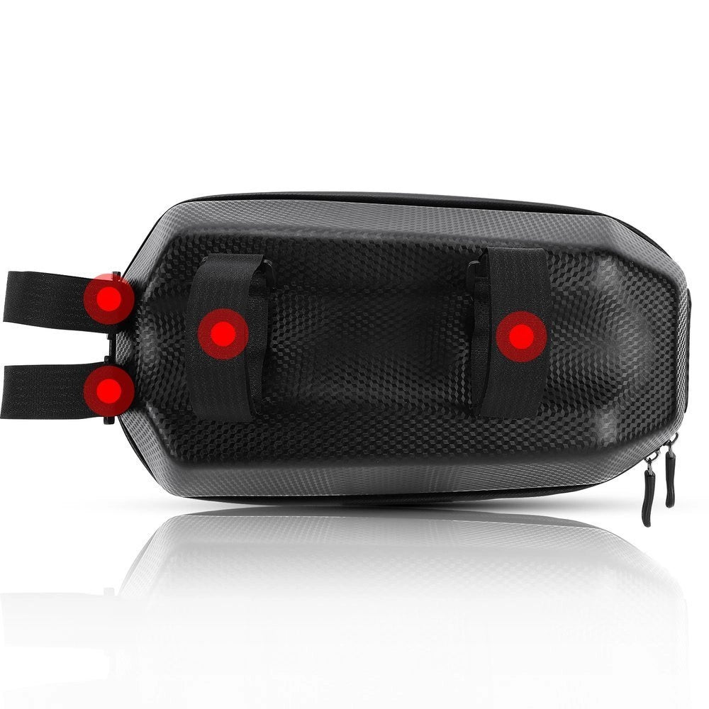 Wozinsky waterproof scooter handlebar bag 4l handlebar bag black (WSB2BK)_19