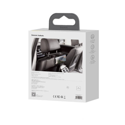 Baseus car headrest phone holder with built-in 15 W Qi wireless charger black (WXHZ-01)_5