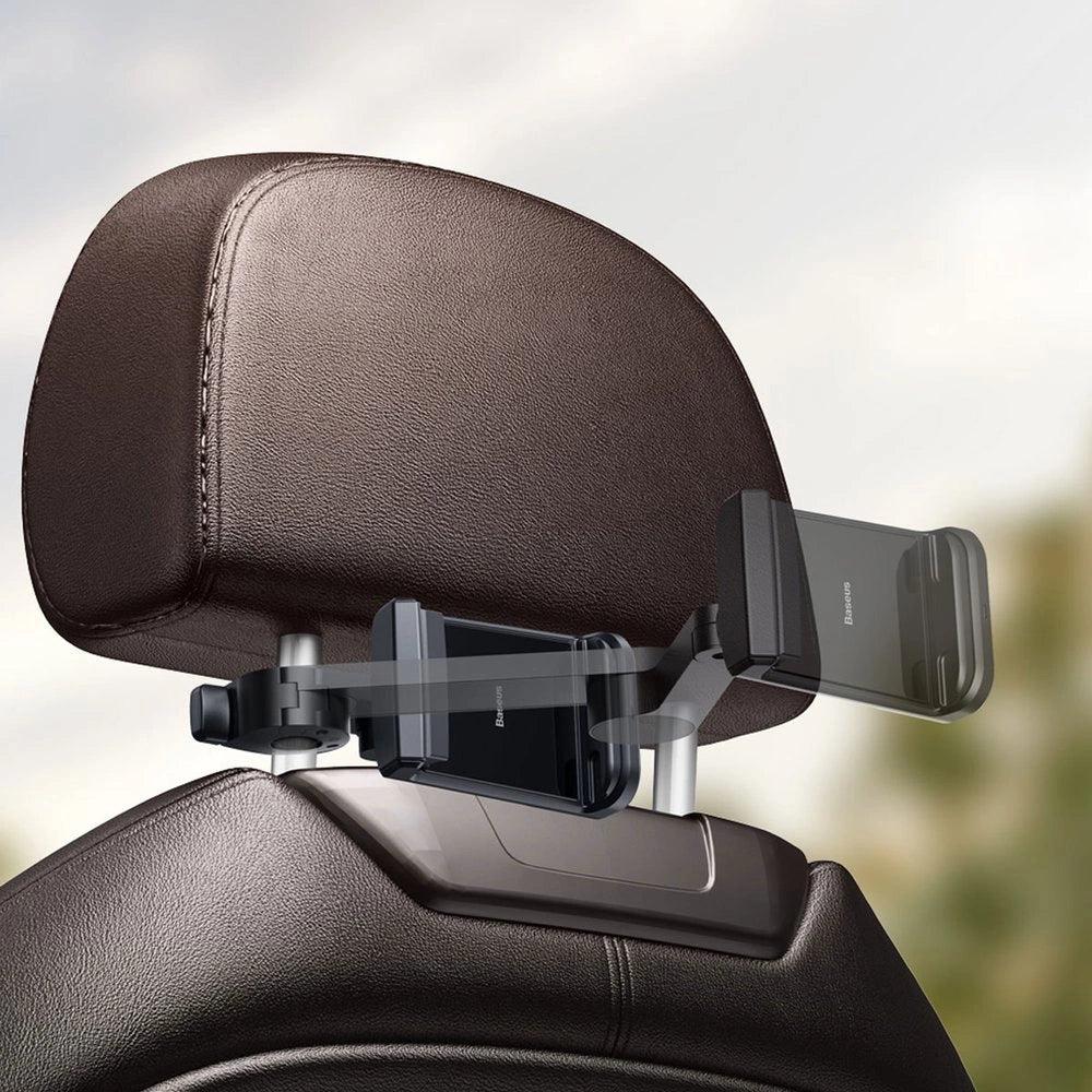 Baseus car headrest phone holder with built-in 15 W Qi wireless charger black (WXHZ-01)_10