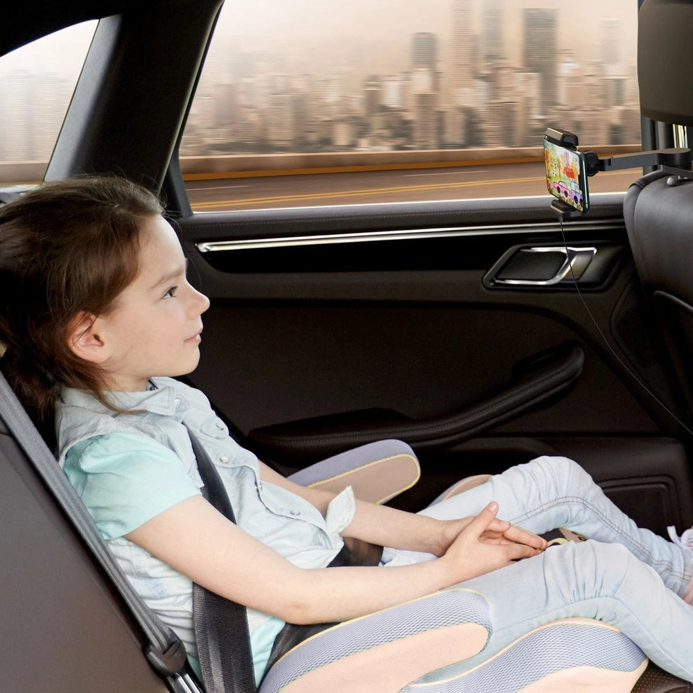 Baseus car headrest phone holder with built-in 15 W Qi wireless charger black (WXHZ-01)_11