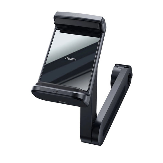 Baseus car headrest phone holder with built-in 15 W Qi wireless charger black (WXHZ-01)_3