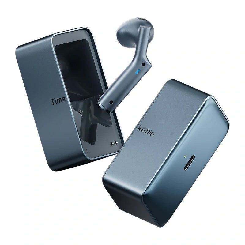 TimeKettle W4 Plus TWS Translation Earbuds (blue)_5
