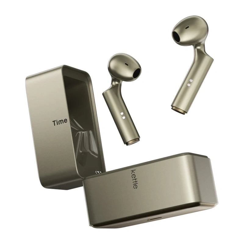 TimeKettle W4 Plus TWS Translation Earbuds (Gold)_6