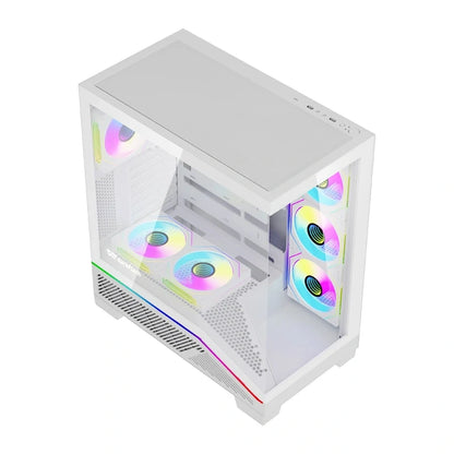 Computer case Darkflash K430 + fans (white)_4