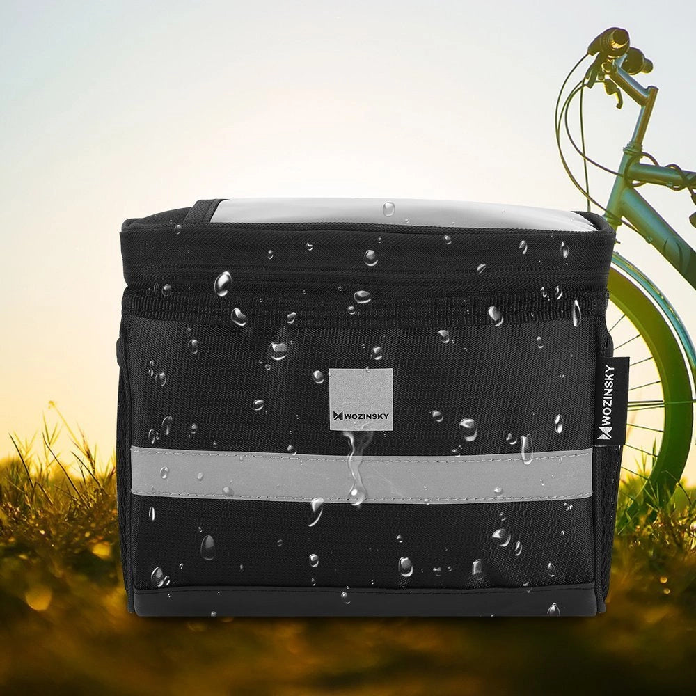 Wozinsky bike handlebar bag with phone case 2l black (WBB12BK)_8