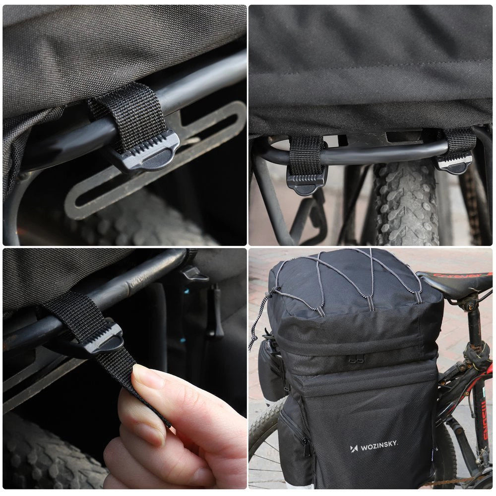 Wozinsky spacious bike bag 60 l for the trunk (rain cover included) black (WBB13BK)_14