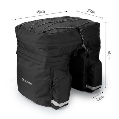 Wozinsky spacious bike bag 60 l for the trunk (rain cover included) black (WBB13BK)_17