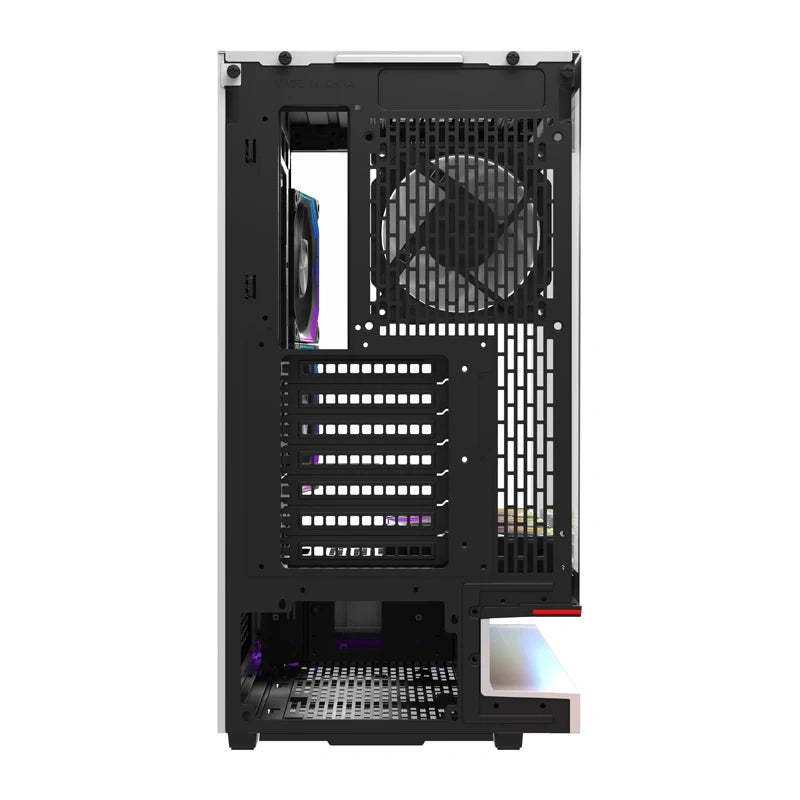 DarkFlash F1 ATX  Computer Case + 6 Fans (White)_13