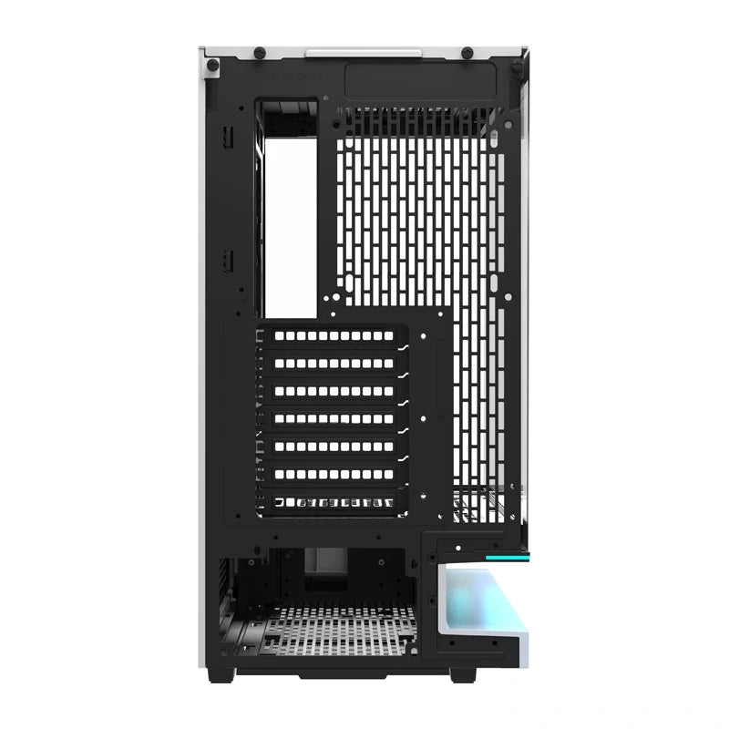 DarkFlash F1 ATX  Computer Case + 6 Fans (White)_5