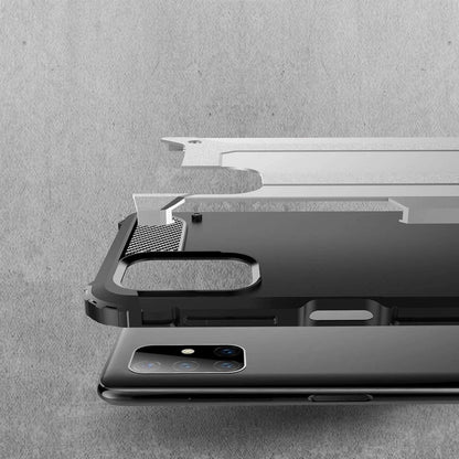 Hybrid Armor Case Tough Rugged Cover for Samsung Galaxy M51 blue_6
