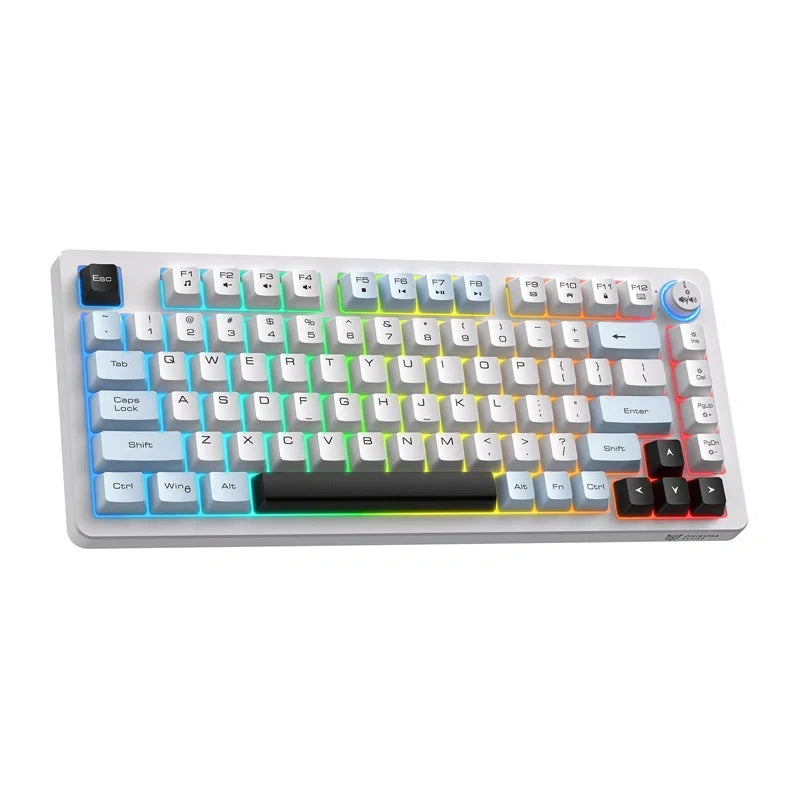 ONIKUMA MT501 Gaming Keyboard (White)_0