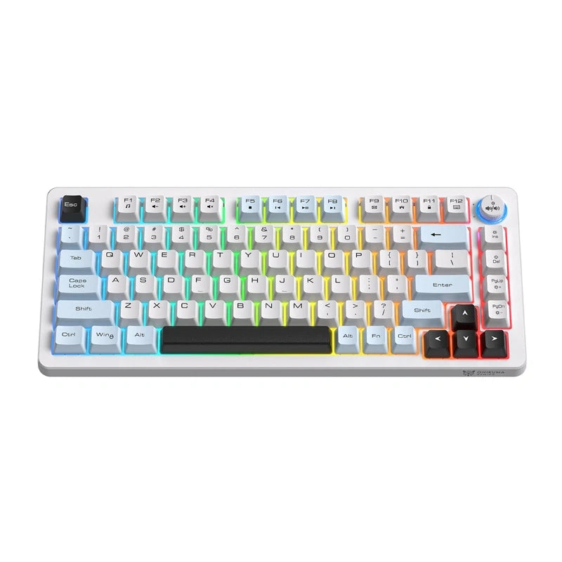 ONIKUMA MT501 Gaming Keyboard (White)_1