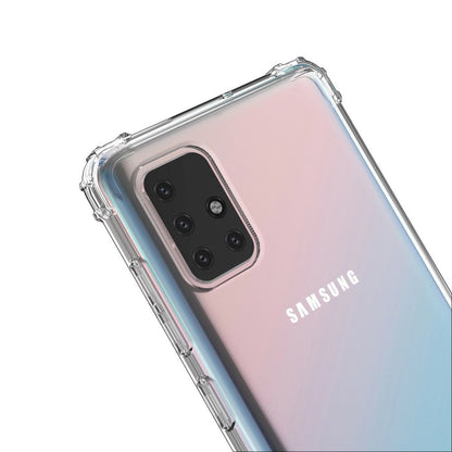 Wozinsky Anti Shock durable case with Military Grade Protection for Samsung Galaxy M51 transparent_5