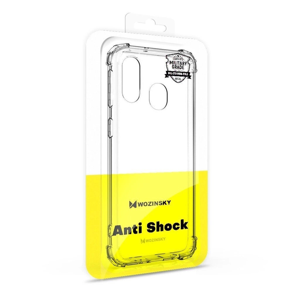 Wozinsky Anti Shock durable case with Military Grade Protection for Samsung Galaxy M51 transparent_4