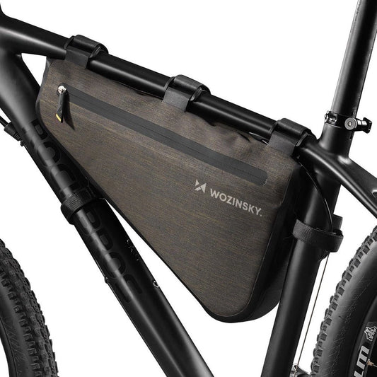 Wozinsky bicycle frame bag 3.5 l gray (WBB15BK)_0
