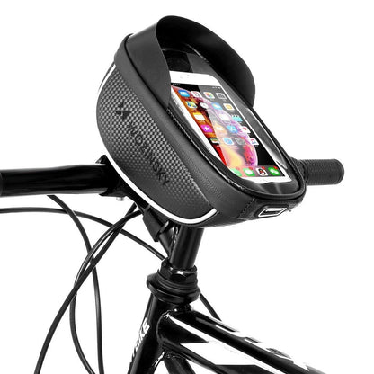 Wozinsky bike handlebar bag with phone case 1l black (WBB16BK)_0