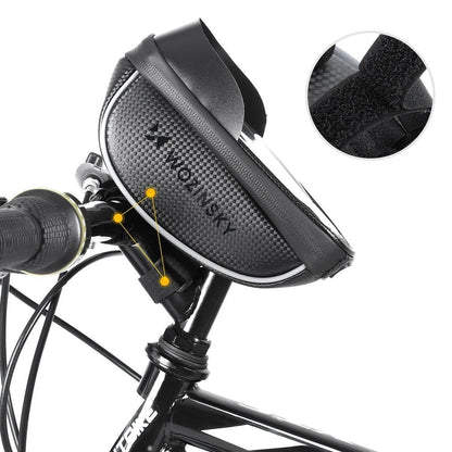 Wozinsky bike handlebar bag with phone case 1l black (WBB16BK)_3