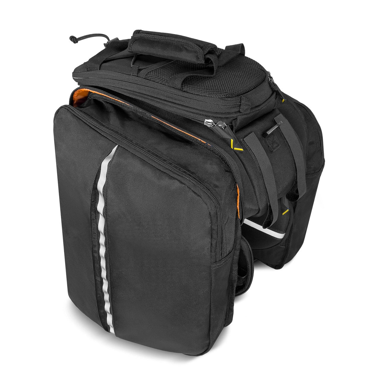 Wozinsky roomy bike carrier bag 35L (rain cover included) black (WBB19BK)_8