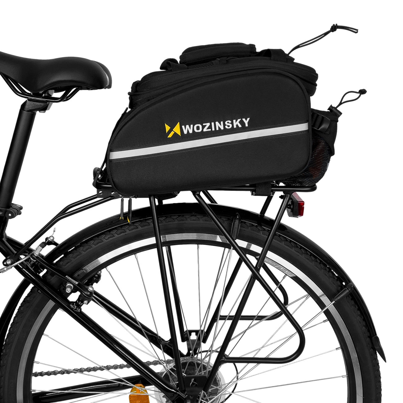 Wozinsky roomy bike carrier bag 35L (rain cover included) black (WBB19BK)_1