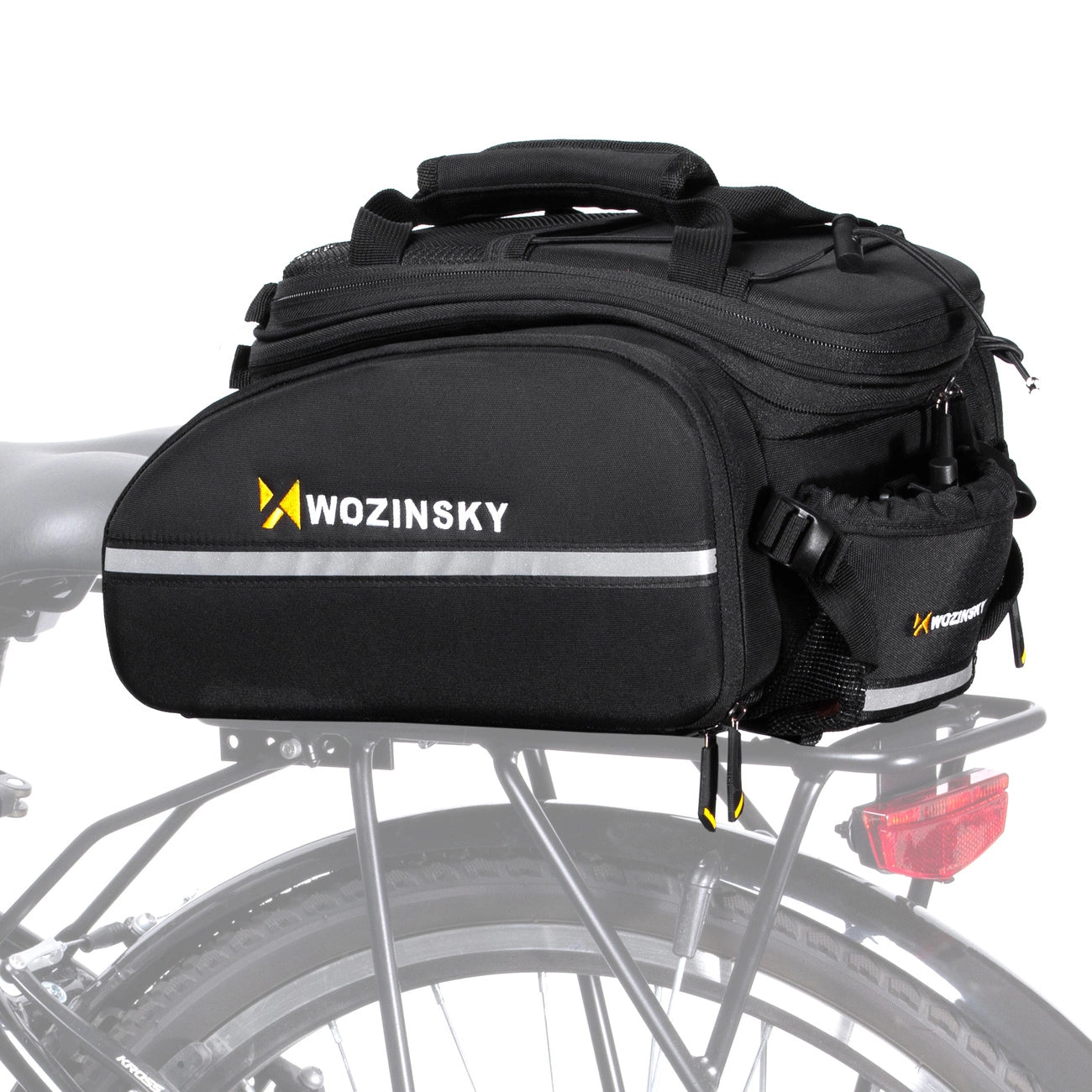 Wozinsky roomy bike carrier bag 35L (rain cover included) black (WBB19BK)_21