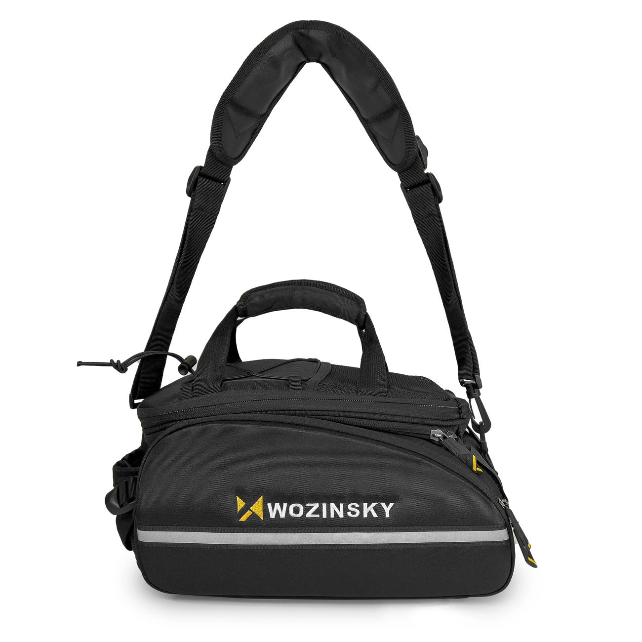 Wozinsky roomy bike carrier bag 35L (rain cover included) black (WBB19BK)_3