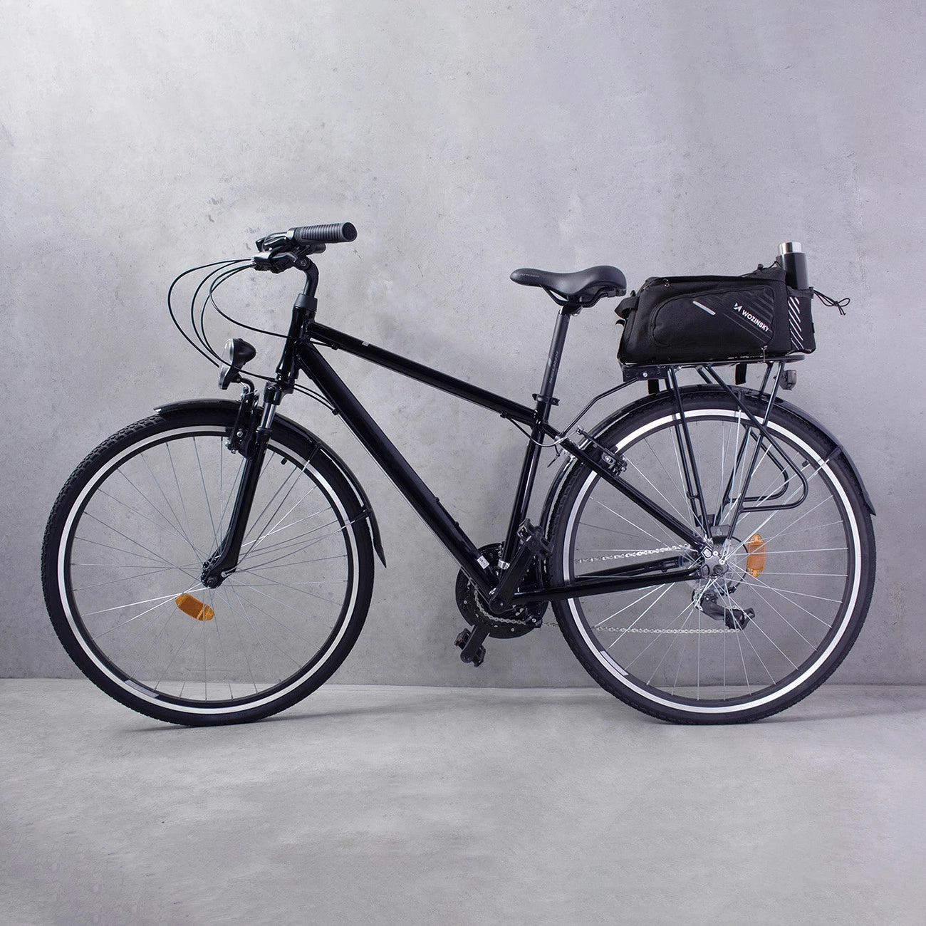 Wozinsky bike carrier bag with 9l shoulder strap (rain cover included) black (WBB22BK)_4