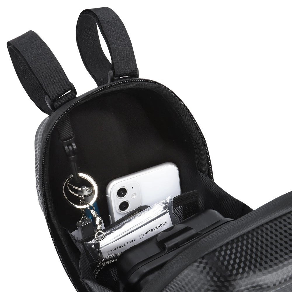 Wozinsky waterproof scooter handlebar bag 3l handlebar bag black (WSB4BK)_14