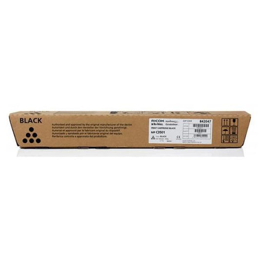 Toner Ricoh 842047 / MP C3501E / Preto_0