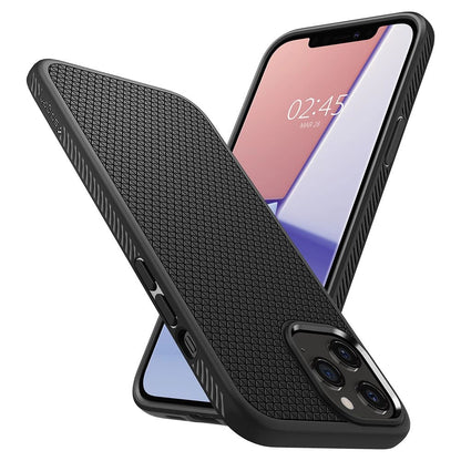 Spigen Liquid Air Case for iPhone 12 / iPhone 12 Pro - Matte Black_23
