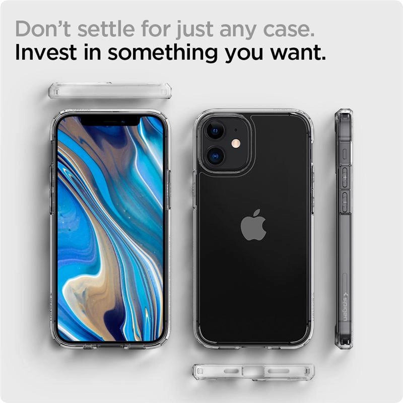 Spigen Ultra Hybrid Case for iPhone 12 mini - Clear_16