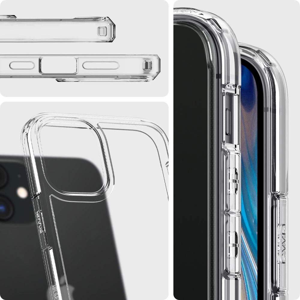 Spigen Ultra Hybrid Case for iPhone 12 mini - Clear_24