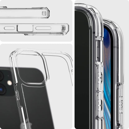 Spigen Ultra Hybrid Case for iPhone 12 mini - Clear_24