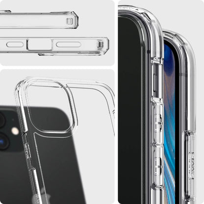 Spigen Ultra Hybrid Case for iPhone 12 mini - Clear_8