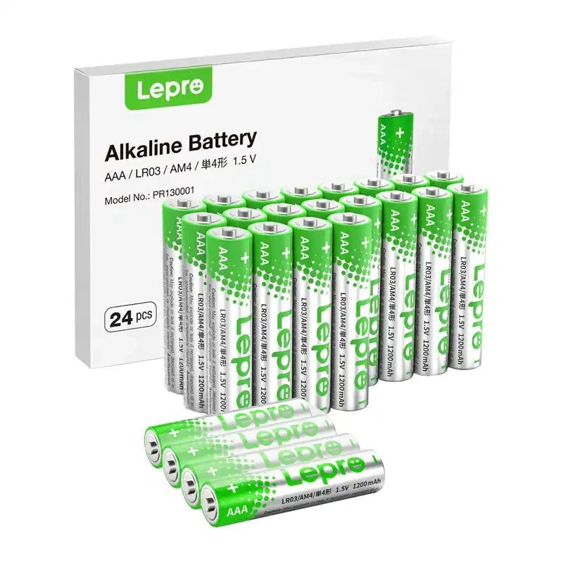 LEPRO 130001-24 AAA R3 Alkaline Batteries, 24-Pack_1