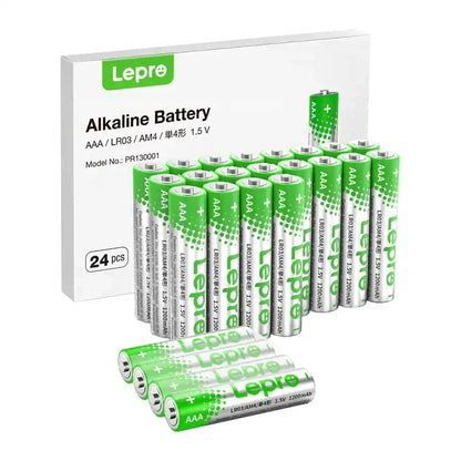 LEPRO 130001-24 AAA R3 Alkaline Batteries, 24-Pack_1